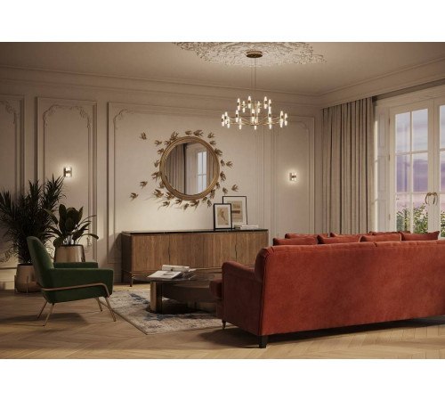 Подвесная люстра Maytoni Arana LED 108 Вт MOD401PL-L108BS3K