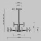 Подвесная люстра Maytoni Arana LED 108 Вт MOD401PL-L108BS3K