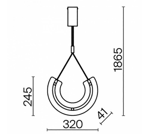 Подвесной светильник Maytoni Maya P091PL-L18G3K1