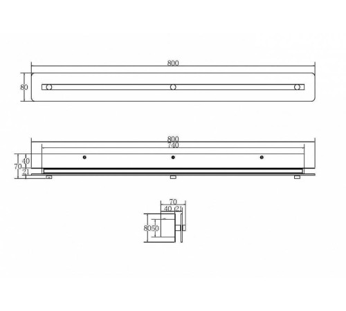 Накладной светильник Maytoni Maya P091WL-L21G3K