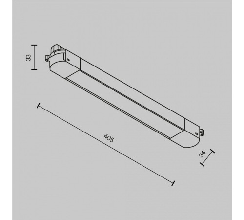 Накладной светильник Maytoni Technical Basis TR000-1-12W3K-W_1