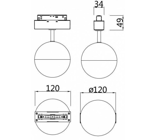 Светильник на штанге Maytoni Kiat TR017-2-10W3K-W