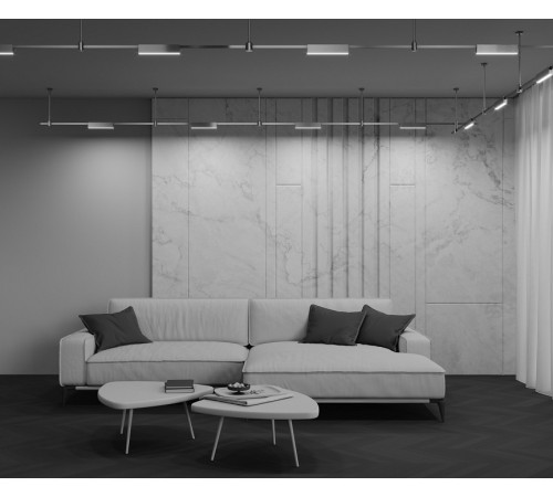 Накладной светильник Maytoni Basis TR151-1-18W3K-BS