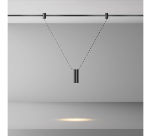 Подвесной светильник Maytoni Focus Led 12 Вт 3000 K TR157-1-12W3K-B