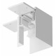 Соединитель угловой внешний для треков накладных Maytoni Accessories for tracks TRA004CL-21W
