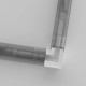 Соединитель угловой внешний для треков накладных Maytoni Accessories for tracks TRA004CL-21W