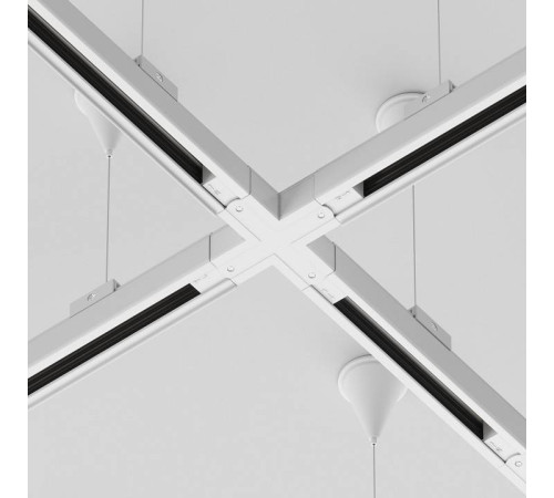 Соединитель X-образный для треков Maytoni Accessorises TRA005CX-31W