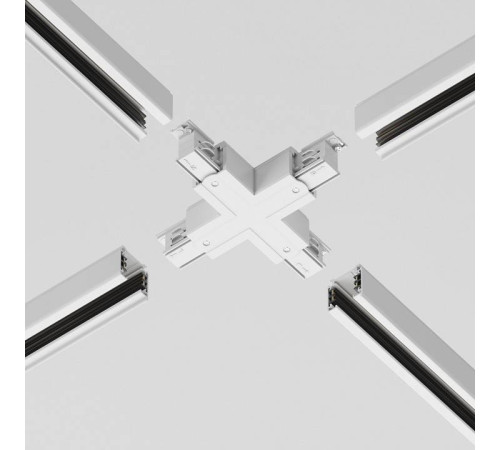 Соединитель X-образный для треков Maytoni Accessorises TRA005CX-31W