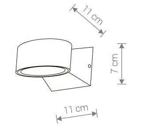 Накладной светильник Nowodvorski Hanoi LED 9512
