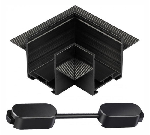 Соединитель угловой L-образный для треков встраиваемых Novotech EASY 135274