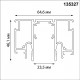 Трек встраиваемый Novotech LumFer FOR NOVOTECH 135327