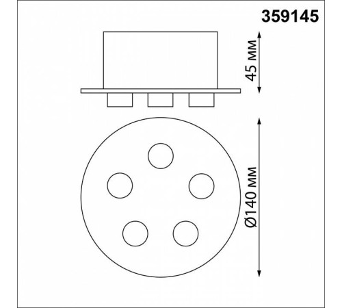 Основание Novotech Ramo 359145