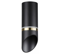 Светильник накладной Novotech Delta GU10 IP44 черный 370905
