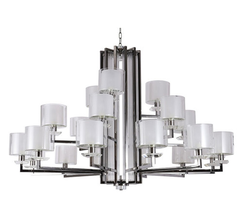 Подвесная люстра Newport 4400 4412+6+3/C black glossy