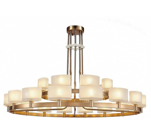 Люстра на штанге Newport 4330 4338+16/C new gold