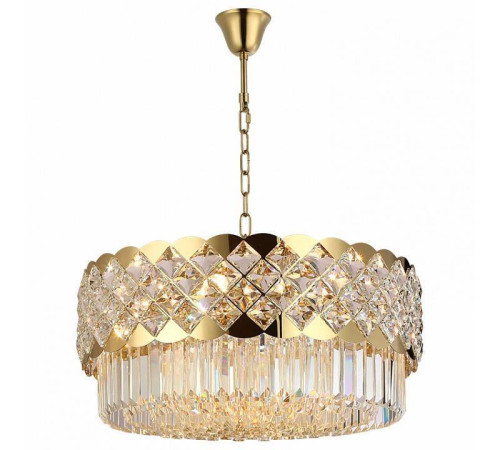 Подвесная люстра Newport ASHLEY 8300/60 C gold polished