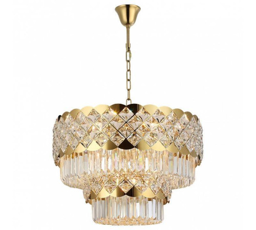 Подвесная люстра Newport ASHLEY 8301/60 C gold polished