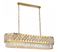 Подвесная люстра Newport ASHLEY 8300/120 oval gold polished