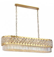 Подвесная люстра Newport ASHLEY 8300/120 oval gold polished