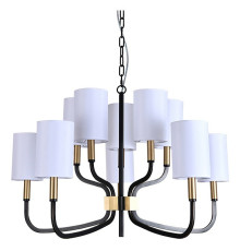 Подвесная люстра Newport DARINA 35210/С black+brass