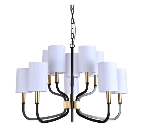 Подвесная люстра Newport DARINA 35210/С black+brass