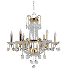 Подвесная люстра Newport ESMERALDA 1406/C bronze