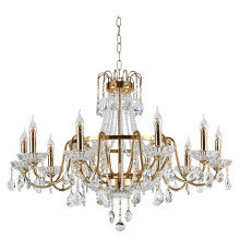 Подвесная люстра Newport ESMERALDA 1410/C bronze