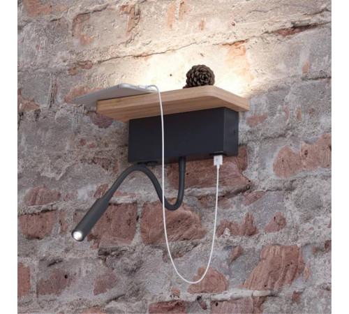 Бра с полкой Odeon Light Woody 3868/8WL