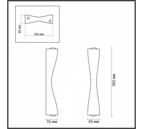 Бра светодиодное Odeon Light Anika 4292/10WL