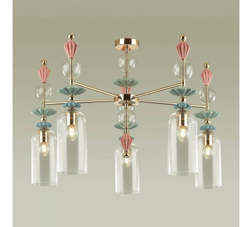 Потолочная люстра Odeon Light Bizet 4855/5C