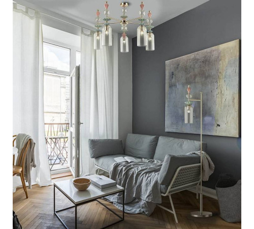 Потолочная люстра Odeon Light Bizet 4855/5C