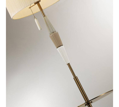 Торшер с полкой Odeon Light Latte 5403/1F