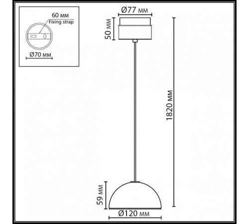 Подвесной светильник Odeon Light L-VISION 5453/6L
