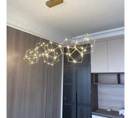 Подвесная люстра O-LUCE Bjork в линию без вставок 10964-5