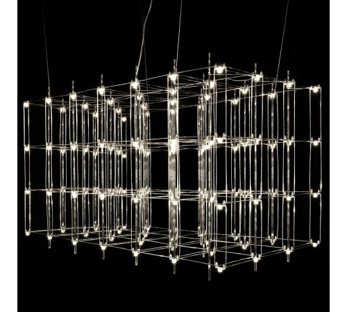 Подвесная люстра O-LUCE Cosmic Glass ячейка 20х20 см 11787611-2