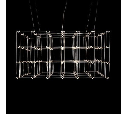 Подвесная люстра O-LUCE Cosmic Glass ячейка 20х20 см 11787611-2
