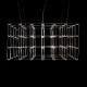 Подвесная люстра O-LUCE Cosmic Glass ячейка 20х20 см 11787611-2