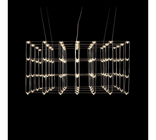 Подвесная люстра O-LUCE Cosmic Glass ячейка 20х20 см 11787611-2