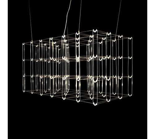 Подвесная люстра O-LUCE Cosmic Glass ячейка 20х20 см 11787611-2
