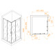 Душевой уголок RGW Passage PA-246 900x1000 мм 030824690-11