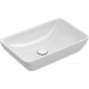 Раковина накладная Villeroy & Boch Venticello 550x360 мм CeramicPlus 411355R1