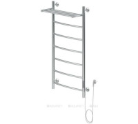 Полотенцесушитель электрический с полкой Aquanet Romeo 100х50 см ТЭН справа 00281992