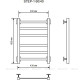 Полотенцесушитель электрический Ника Step-1 60/40 W (U) 00325250