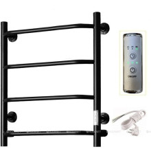 Полотенцесушитель водяной Тругор Пэк сп 6 60х50 см черный матовый ВГП Пэк сп 6/6050 черный ВГП