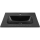 Раковина-столешница Aquanet Flat 60 черный матовый 00329253