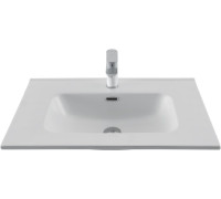 Раковина-столешница Aquanet Flat 70 белый матовый 00330430