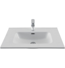 Раковина-столешница Aquanet Flat 70 белый матовый 00330430