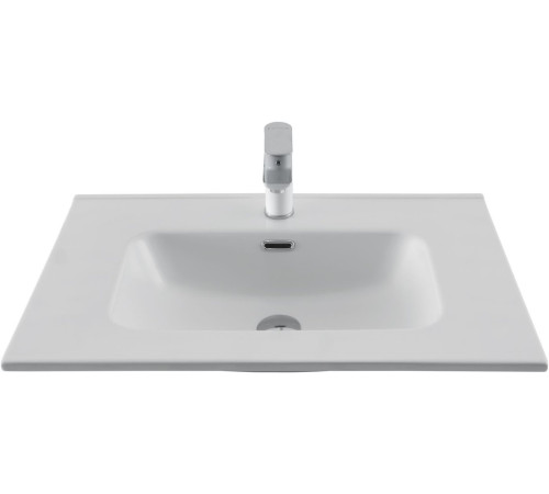 Раковина-столешница Aquanet Flat 70 белый матовый 00330430