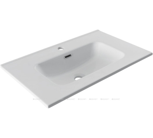 Раковина-столешница Aquanet Flat 70 белый матовый 00330430