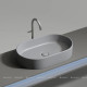 Раковина-чаша накладная Ceramica Nova Element 608х385х122 мм антрацит матовый CN6048MH